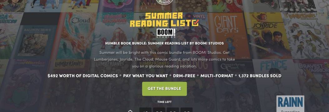 Komiksy BOOM! Studios już od 1$. Summer Reading List od Humble Bundle