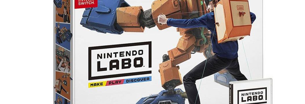Nintendo Labo Robo Kit za 129 zł. Promocja na kartonowy zestaw robota