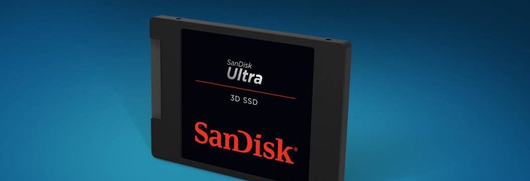 SanDisk Ultra 3D 2 TB za ok 1318zł. Świetna cena za pojemny dysk SSD!