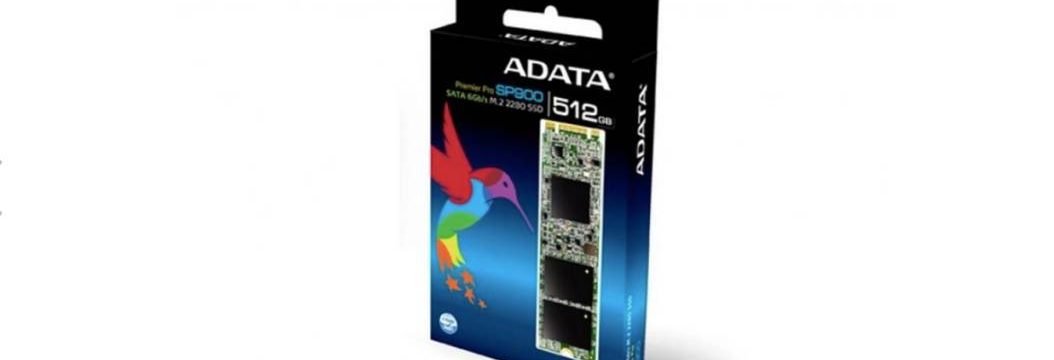 Adata Premier Pro SP900 512GB za 489 zł. Obniżka ceny dysku M.2