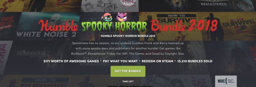 4 gry za 1$! Humble Spooky Horror Bundle 2018!