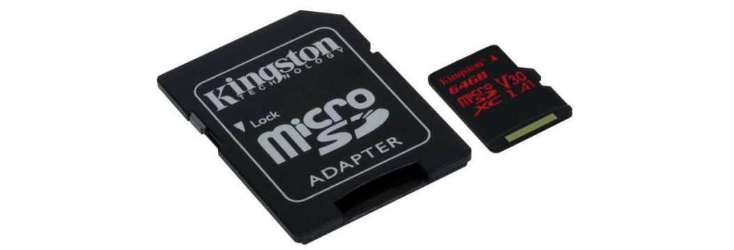 Kingston Canvas React 64GB za 85 zł. Promocyjne ceny kart microSD