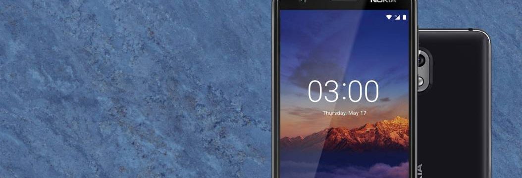 Nokia 3.1 (2/16GB) za 599 zł. Promocja na telefon z Android One