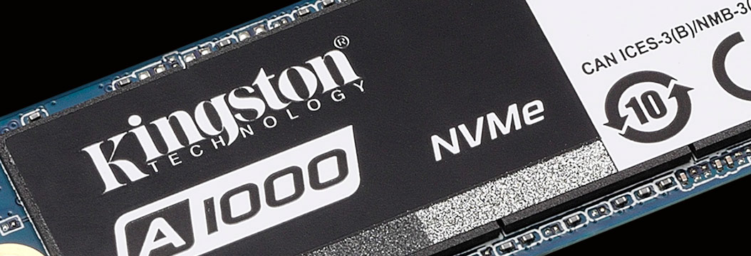 Dyski Kingston A1000 do 40 zł taniej. SSD PCIe w przystępnej cenie