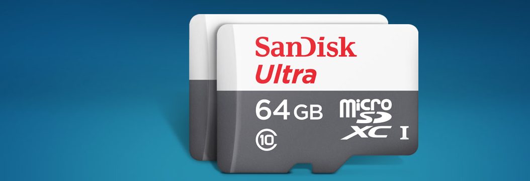 SanDisk microSDXC Ultra 128GB za 59 zł. Karta microSD w świetnej cenie