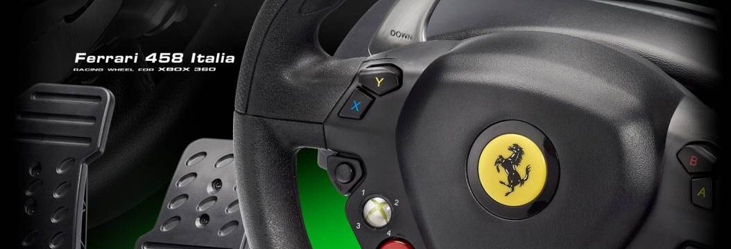 [WYPRZEDANE]Thrustmaster F458 Italia za 299 zł. Kierownica do PC i Xbox 360 w promocji