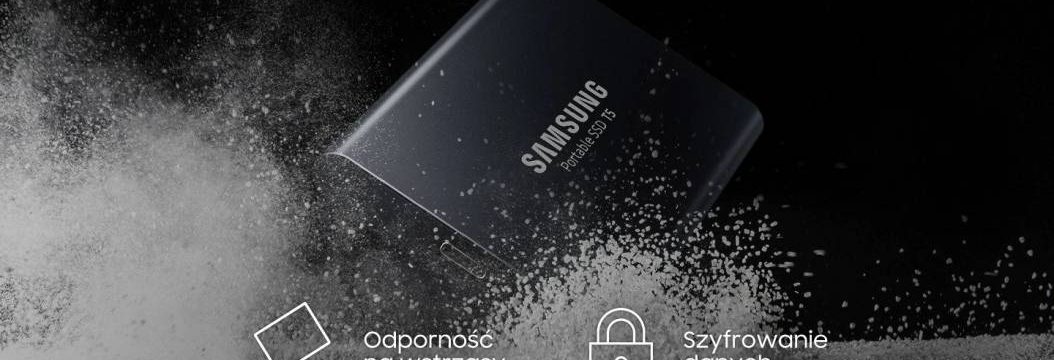 Samsung T5 500 GB za ok 352 zł. Super cena przenośnego dysku SSD