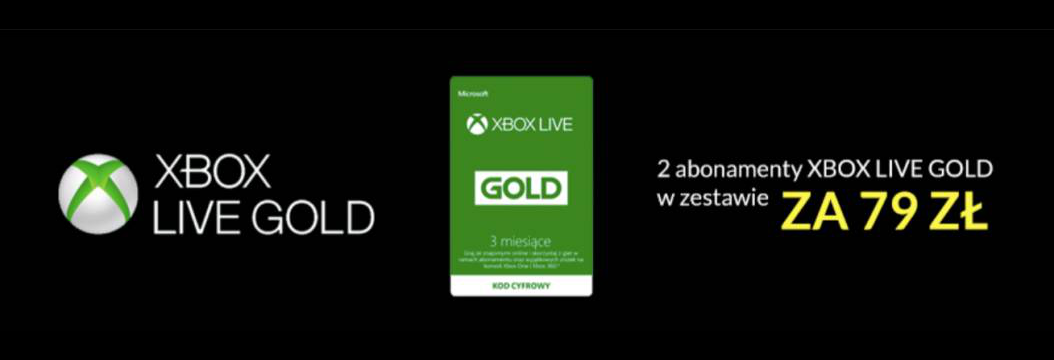 Xbox Live Gold 3+3 miesiące gratis za 79 zł! Promocja na subskrypcję dla graczy