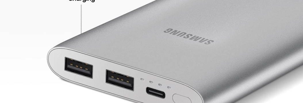 Samsung Battery Pack 10000 mAh za 65 zł. Powerbank z QC 2.0 i USB-C w super cenie!