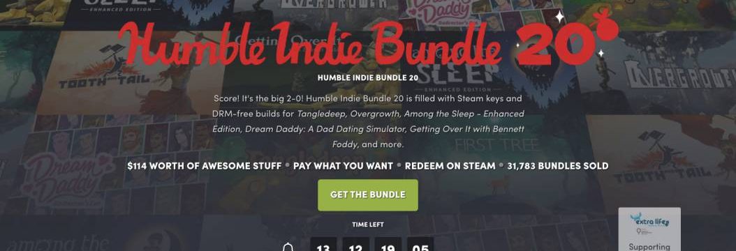 Humble Indie Bundle 20! 7 świetnych gier niezależnych za ok 38 zł!