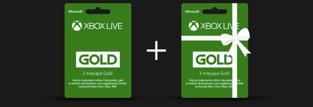 Xbox Live Gold 6 miesięcy za 79 zł! Promocja dla posiadaczy konsoli Microsoftu