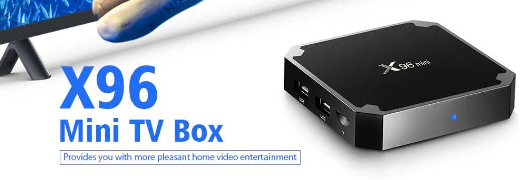 Mini Box TV X96 (2/16GB) za ok 119 zł. Smart TV box w promocyjnej cenie