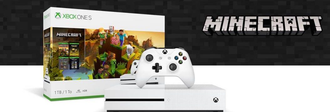 Xbox One S 1TB za ok 780 zł! Konsola z grą Minecraft w promocji