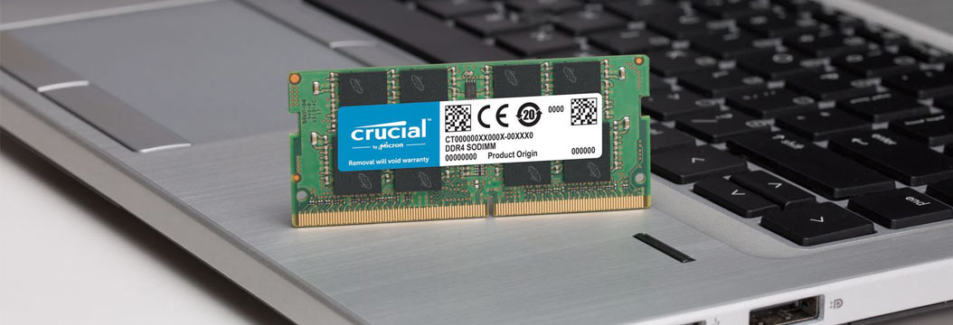 Crucial 16GB 2666MHz CL19 za ok. 265 zł. Pamięć RAM w promocyjnej cenie