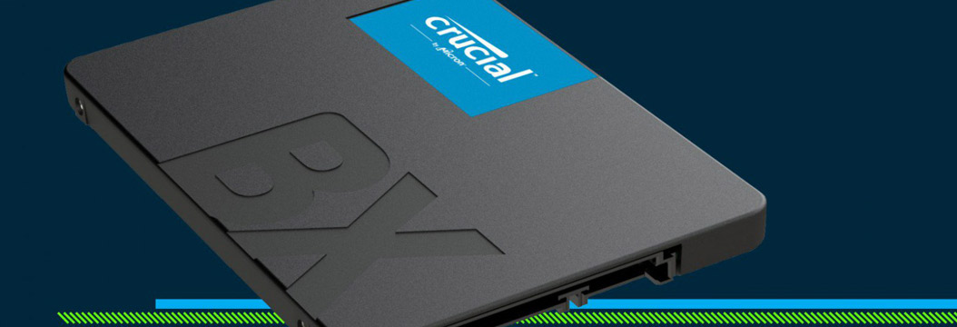 Crucial BX500 900 GB za 365 zł. Dysk SSD w niższej cenie