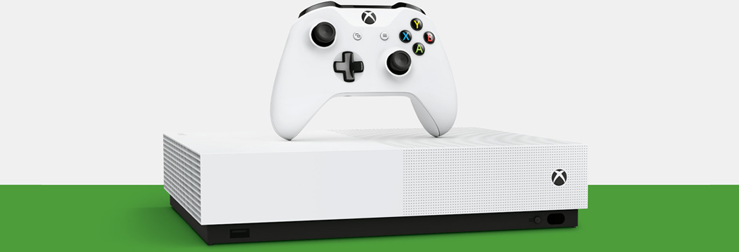 Xbox One S 1TB All-Digital Edition za 999 zł. Konsola + gry + dodatkowy pad w promocji