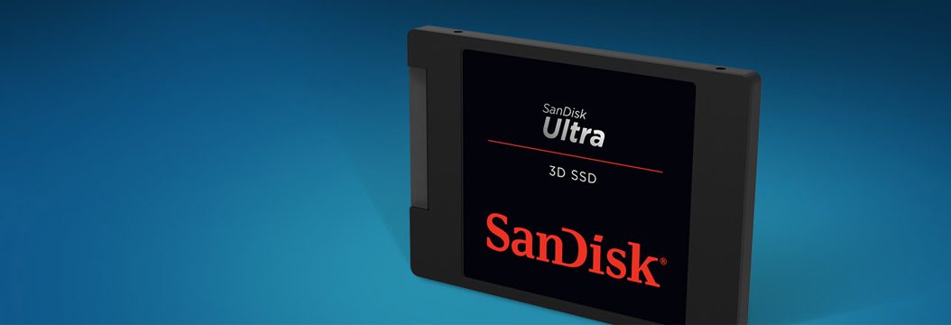 SanDisk Ultra 3D 2 TB za 788,65 zł. Pojemny dysk SSD w niższej cenie