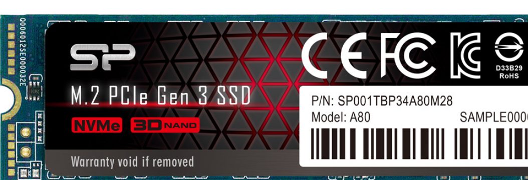Silicon Power 1TB M.2 PCIe NVMe A80 za 519 zł. Dyski SSD M.2 w promocyjnych cenach