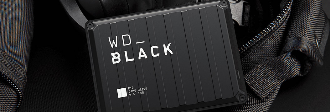 WD Black P10 2 TB za 369 zł. Pojemny dysk zewnętrzny do konsol w niższej cenie
