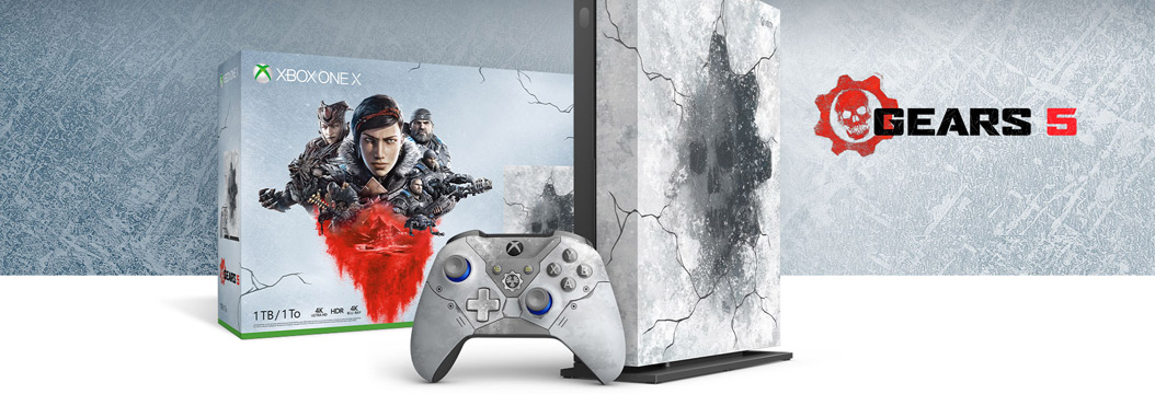 [WYPRZEDANE] Xbox One X za ok. 1334 zł. Konsola w limitowanej edycji Gears 5 w promocji