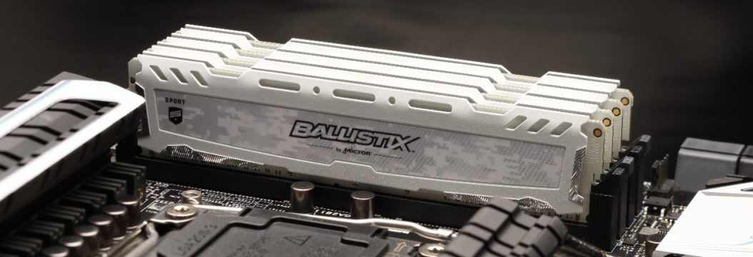 Crucial Ballistix Sport LT White 16GB za ok. 265 zł. Pamięci RAM w obniżonej cenie