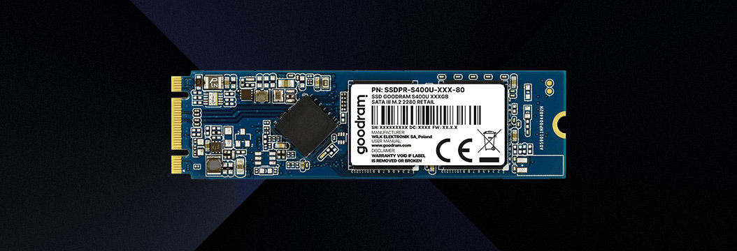 GOODRAM S400U 120 GB za 59,99 zł. Dysk SSD M.2 w promocji