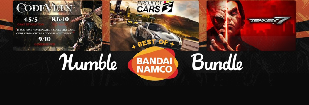 Humble Best of BANDAI NAMCO Bundle. Gry w czterech wariantach cenowych