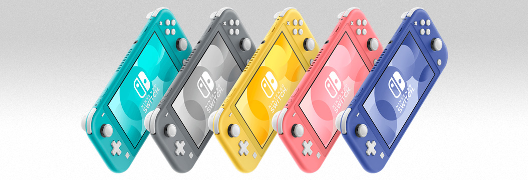 Nintendo Switch Lite za 789 zł. Przenośna wersja konsoli nieco taniej